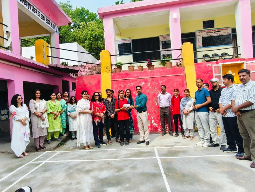 GSSS धौण का दसवीं में शानदार परिणाम 6 छात्रों ने पार किया 600 अंकों का जादुई आंकड़ा