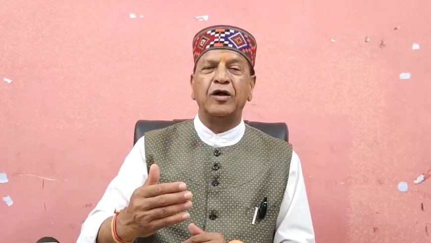 कांग्रेस की झूठी गारंटियों का हिसाब मांग रही जनता, नगर निकाय चुनावों में मिलेगा जवाब : डॉ. बिंदल