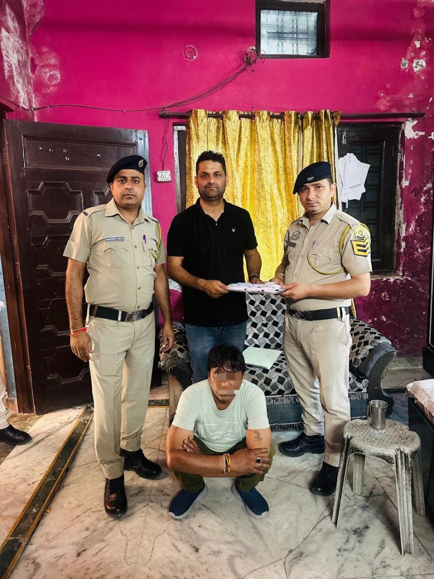 पांवटा साहिब में 11.01 ग्राम चिट्टे के साथ एक युवक गिरफ्तार