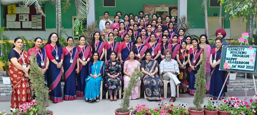 द रोज़ ऑर्किड वर्ल्ड स्कूल में 'Happy Classroom' विषय पर CBP कार्यशाला का सफल आयोजन  