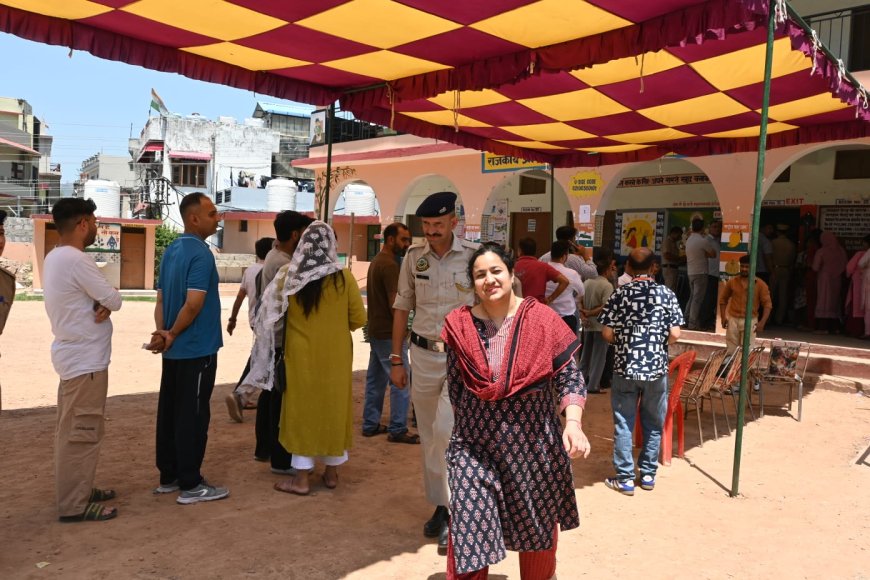 सिरमौर में 67.24 प्रतिशत मतदान दर्ज हुआ- जिला निर्वाचन अधिकारी