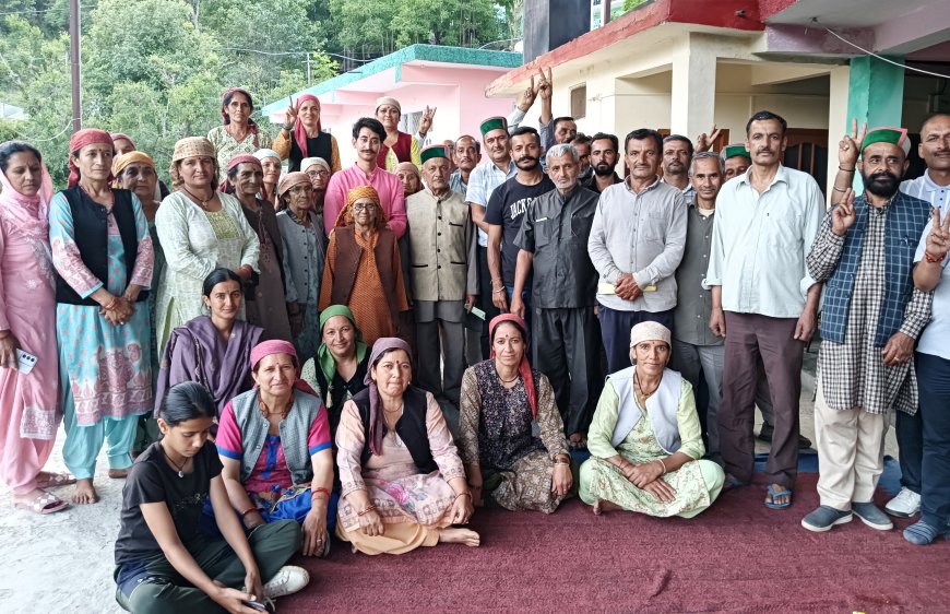 कसुपंटी में 25 वर्षों से कांग्रेस का राज होने पर भी विकास नगण्य -खुश विक्रम सेन