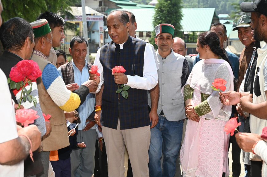 जीत के झूठे आंकड़े पेश कर पंचायत चुनावों को प्रभावित करना चाहते मुख्यमंत्री सुक्खू : जयराम ठाकुर
