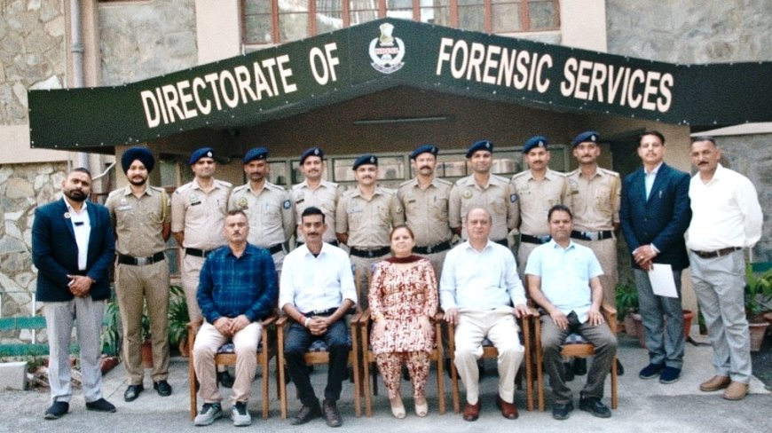 राज्य फोरेंसिक विज्ञान प्रयोगशाला, जुन्गा में फिंगर प्रिंट प्रशिक्षण संपन्न