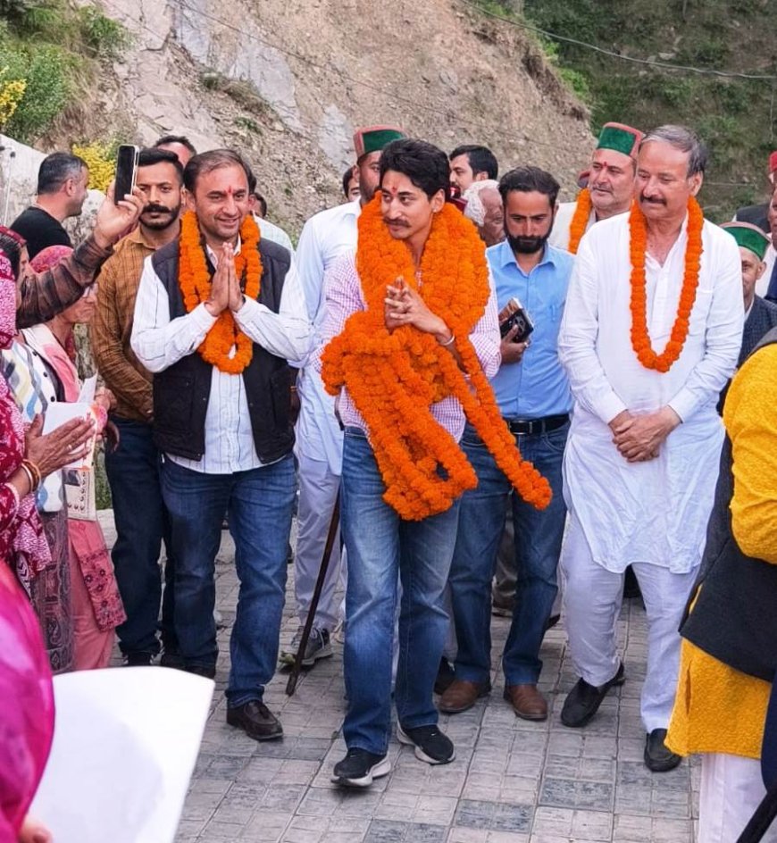 चमियाणा जिप वार्ड की समस्याओं को सरकार के समक्ष प्रभावी ढंग से रखूंगा -खुश विक्रम सेन