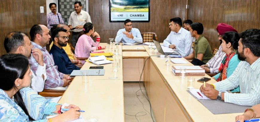 जिला सड़क सुरक्षा समिति की बैठक आयोजित,  उपायुक्त मुकेश रेपसवाल ने की अध्यक्षता