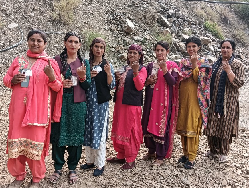 95 वर्षीय कृष्णानंद , 94 वर्षीय बालकराम निर्मोही और सुंदर सिंह ने किया मतदान