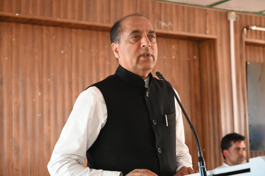 हिमाचल पंचायती राज चुनाव में भाजपा की हुई ऐतिहासिक जीत और कांग्रेस को मिली करारी हार : जयराम ठाकुर