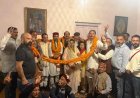 जिप में प्रचंड जीत होने पर जुन्गा के राजमहल में भव्य जश्न आयोजित