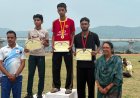 द रोज़ ऑर्किड वर्ल्ड स्कूल के आयुष्मान गाबा राष्ट्रीय एथलेटिक्स प्रतियोगिता के लिए चयनित