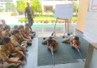 10 दिवसीय वार्षिक एनसीसी प्रशिक्षण शिविर के तीसरे दिन  कैडेट्स को दी फायरिंग पोजिशन व मैप की जानकारी