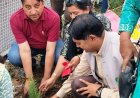 एक पेड़ मां के नाम कार्यक्रम के तहत किया धगोगी में पौधरोपण