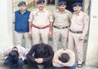 किराए के कमरे पर पुलिस का छापा, चिट्टे व सिरिंज के साथ 3 युवक गिरफ्तार