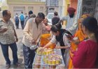 ऐतिहासिक नाहन शहर में  निर्जला एकादशी पर विभिन्न स्थानों पर लगाई गई छबील