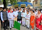 विधानसभा अध्यक्ष ने एंटी-चिट्टा जागरूकता रैली को दिखाई हरी झंडी- नशामुक्ति की दिलाई शपथ