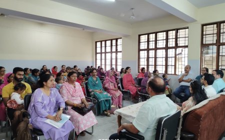 कुपोषित बच्चों के सही पोषण के लिए भोरंज में विशेष अभियान, छोटे बच्चों को दिए जाएंगे पौष्टिक गुणों से भरपूर रागी के लड्डू