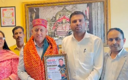 अतिरिक्त मुख्य सचिव ओंकार शर्मा को प्रदेश की सामाजिक संस्थाओं ने  इंडियन एक्सीलेंस अवॉर्ड -2026 से नवाजा।