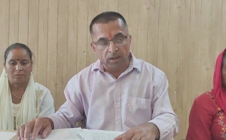 नारीवाला में कथित अवैध पेड़ कटान पर फिर बवाल,  मामले को लेकर नाथू राम चौहान मीडिया से हुए रूबरू
