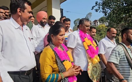 नाहन पँचायत समिति पर भाजपा का कब्जा, अध्यक्ष उपाध्यक्ष पर भाजपा समर्थित सदस्य काबिज