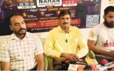 नाहन में 28 जून से 3 जुलाई तक ऑल इंडियन नेशनल बॉक्सिंग चैंपियनशिप,  गुरु हनुमान समिति राजस्थान कर रही आयोजन