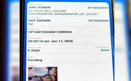 मनाली की वादियों में चलती गाड़ी में हो रही थी स्टंटबाजी, एक्शन में आई पुलिस ने सिखाया तगड़ा सबक