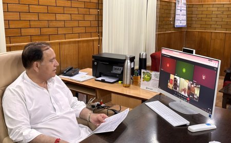 विधानसभा अध्यक्ष ने वर्चुअल माध्यम से किया उप मंडी तीसा का उदघाटन