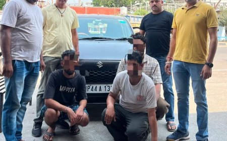 पांवटा साहिब में 9.22 ग्राम चिट्टा बरामद, 3 गिरफ्तार