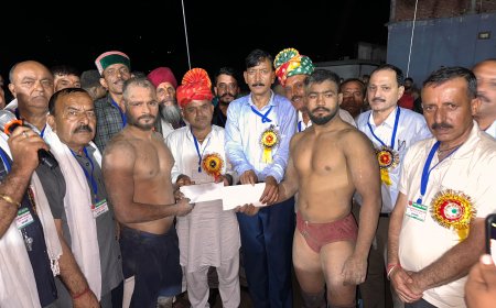 सिहुंता छिंज मेले में विधानसभा अध्यक्ष कुलदीप सिंह पठानिया ने की शिरकत