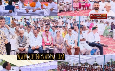 उद्योग मंत्री हर्षवर्धन चौहान ने नवनिर्वाचित पंचायत प्रतिनिधियों को दिलाई शपथ