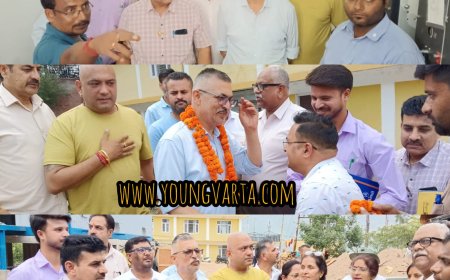 विधायक अजय सोलंकी ने निर्माणाधीन 33 केवी सबस्टेशन का लिया जायजा, नाहन के लिए वर्ल्ड बैंक ने दी है 53 करोड़ की स्वीकृति