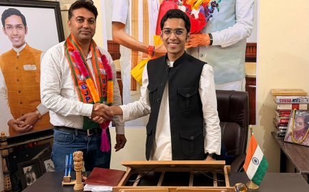 कांग्रेस के वरिष्ठ नेता संदीप शर्मा भाजपा में शामिल