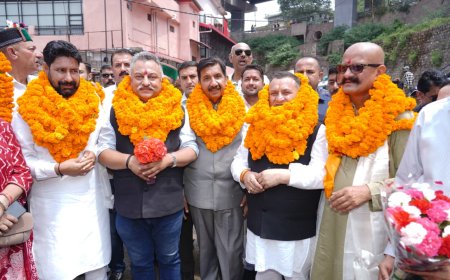 कसौली विधानसभा क्षेत्र में लगभग 225 करोड़ रुपए की सिंचाई व पेयजल योजनाएं का कार्य प्रगति पर - मुकेश अग्निहोत्री