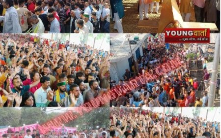 आंजभोज के धनला गाँव में उमड़ा आस्था का सैलाब, शांत महायज्ञ में हजारों लोगों ने लिया हिस्सा