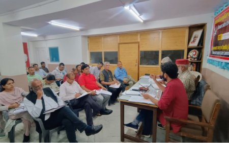 शिमला में सीपीआई(एम) की दो दिवसीय बैठक संपन्न, महंगाई, शिक्षा और बिजली निजीकरण पर सरकारों को घेरा