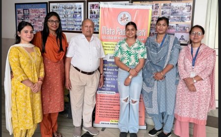 माता पद्मावती कॉलेज ऑफ नर्सिंग की छात्रा अंकिता चौधरी को जर्मनी में मिली नौकरी