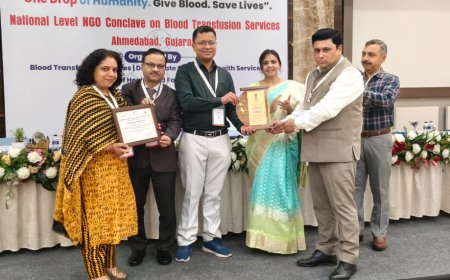 राष्ट्रीय स्तर पर मंडी जिला सम्मानित, रक्त आधान सेवाओं में उत्कृष्ट कार्य के लिए मिला राष्ट्रीय पुरस्कार