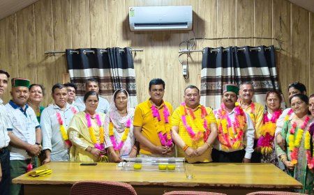 ददाहू ब्लॉक समिति पर कांग्रेस का कब्जा, क्षमा नन्द शर्मा अध्यक्ष और रक्षा नेगी बनी उपाध्यक्ष