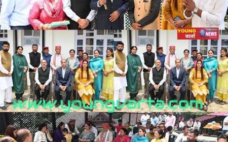 सिरमौर के भाजपा समर्थित जिला परिषद सदस्यों ने जयराम ठाकुर से की शिष्टाचार भेंट