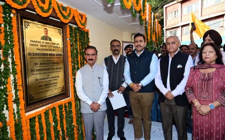 मुख्यमंत्री ने कसुम्पटी में पार्किंग सुविधा का लोकार्पण किया, शिमला सर्कुलर रोड के चौड़ीकरण के लिए 150 करोड़ रुपये स्वीकृत