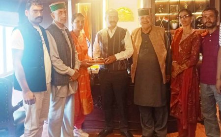 पीरन पंचायत के नवनिर्वाचित प्रतिनिधियों ने की पंचायतीराज मंत्री से शिष्टाचार भेंट