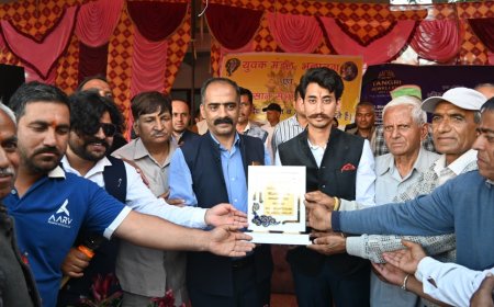 अनिरुद्ध सिंह ने भलावग में आयोजित सिद्ध बाबा मेले में मुख्यातिथि के रूप में की शिरकत