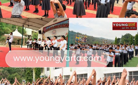 डी.ए.वी. विद्यालय नाहन में उल्लास के साथ मनाया गया अंतर्राष्ट्रीय योग दिवस