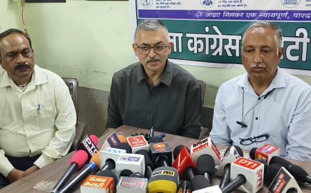 तूल पकड़ता जा रहा नीट पेपर लीक मामला, कांग्रेस भवन नाहन में कांग्रेसी नेताओं ने पत्रकार वार्ता को किया संबोधित