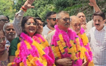 नाहन नगर परिषद में कांग्रेस का कब्जा , भाजपा को मिला उपाध्यक्ष , ड्रा सिस्टम से हुआ अध्यक्ष - उपाध्यक्ष का चुनाव 