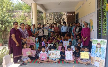 खेल-खेल में निखर रही नौनिहालों की प्रतिभा, कोटला खुर्द में सजा समर स्कूल रेडीनेस मेला
