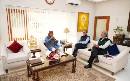 मुख्यमंत्री ने पंजाब के राज्यपाल के समक्ष हिमाचल प्रदेश से जुड़े महत्त्वपूर्ण मुद्दे उठाए