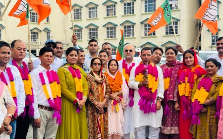 पालमपुर में भाजपा समर्थित नेतृत्व को मिला प्रचंड जनसमर्थन : त्रिलोक कपूर