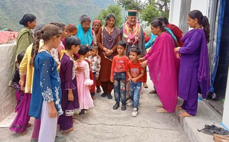 समर मेला ट्राई में आंगनबाड़ी बच्चों ने किया डटकर मनोरंजन