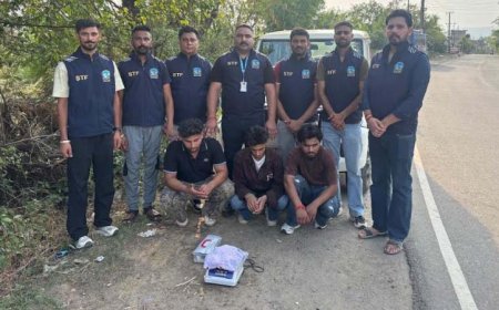 जसूर में 223 ग्राम चिट्टे के साथ तीन तस्कर गिरफ्तार, STF को मिली थी गुप्त सूचना