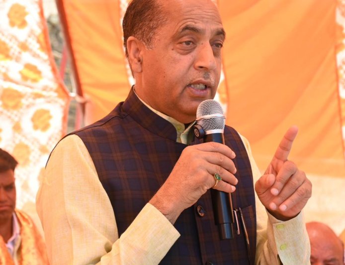 चुनाव के परिणाम जानते थे इसलिए चुनाव से भाग रहे थे मुख्यमंत्री : जयराम ठाकुर